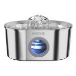 BNETA Pet W1 automatic stainless steel pet water fountain