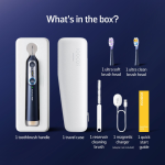 Soocas NEOS II Ultra 3-in-1 Electric Toothbrush with Water Flosser – Champagne Gold & Midnight Blue - Image 18