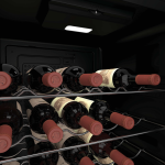Candy DiVino 33-Bottle Monozone Wine Cooler with 5 Steel Wire Shelves - Image 7