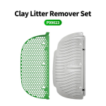 Detail view of the green PETKIT Pura Max 2 Magnetic Litter Remover
