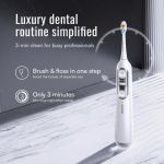 Soocas NEOS II 2-in-1 Electric Toothbrush with Water Flosser – Pearl White & Dark Violet (EU) - Image 4