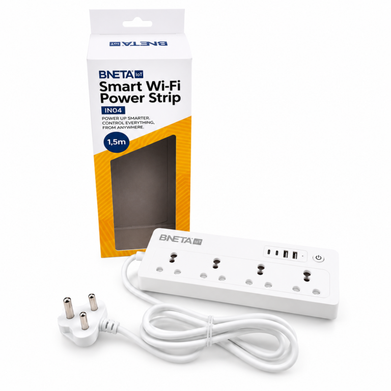 BNETA IN04 Power Strip with 2 USB-C and 2 USB-A Ports