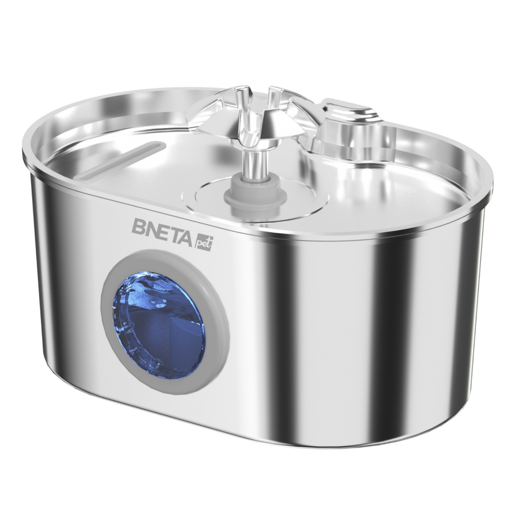 BNETA W1 2.2L automatic pet water fountain with circulating filtration