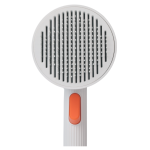 Close-up of the PETKIT Pet Grooming Brush 2 slicker bristles for removing loose pet hair