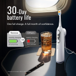 Soocas NEOS II rechargeable electric toothbrush featuring magnetic charging and IPX8 waterproof protection