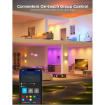 Govee RGBWW GU10 LED smart bulb with warm and cool white lighting options