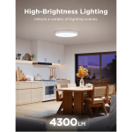 Govee Smart LED Ceiling Light Pro with warm and cool white lighting options