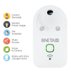 BNETA Smart Plug with Electricity Power Monitoring