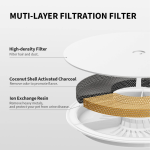 Detachable wireless pump inside the PETKIT EverSweet 3 Pro UVC pet water fountain