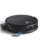 : ECOVACS DEEBOT T80S OMNI robot vacuum with its OMNI cleaning station