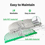 Green colour variant of the PETKIT Pura Max 2 Magnetic Litter Remover