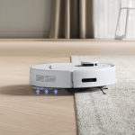 White ECOVACS DEEBOT N30 Pro smart robotic vacuum cleaner