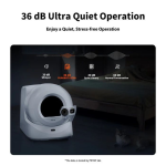 PETKIT PUROBOT Ultra AI cat litter box with 20 safety sensors and Wi-Fi app connectivity
