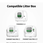PETKIT Pura Max 2 Magnetic Litter Remover green accessory for cat litter box maintenance