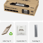 PETKIT Crystal pH Cat Litter four-pack for everyday cat litter maintenance
