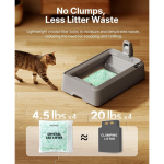 PETKIT Crystal Cat Litter Green Version – Odour Control, 4 Pack - Image 6