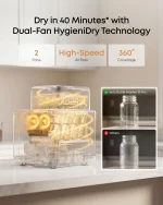 eufy S1 Pro Baby Bottle Washer & Steriliser | Automatic Baby Bottle Cleaning System - Image 4