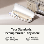 Soocas NEOS II Ultra 3-in-1 Electric Toothbrush with Water Flosser – Champagne Gold & Midnight Blue - Image 8