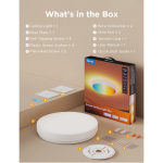 Govee Smart LED Ceiling Light Pro – RGBICWW, 4300 Lumens, Matter - Image 7