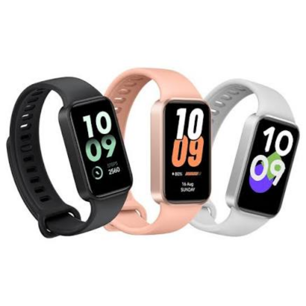 Xiaomi Smart Band 11 Active fitness band in Black Gray and Pomelo Pink