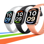 Xiaomi Redmi Watch 6 Active in Midnight Black Matte Silver and Sunset Orange