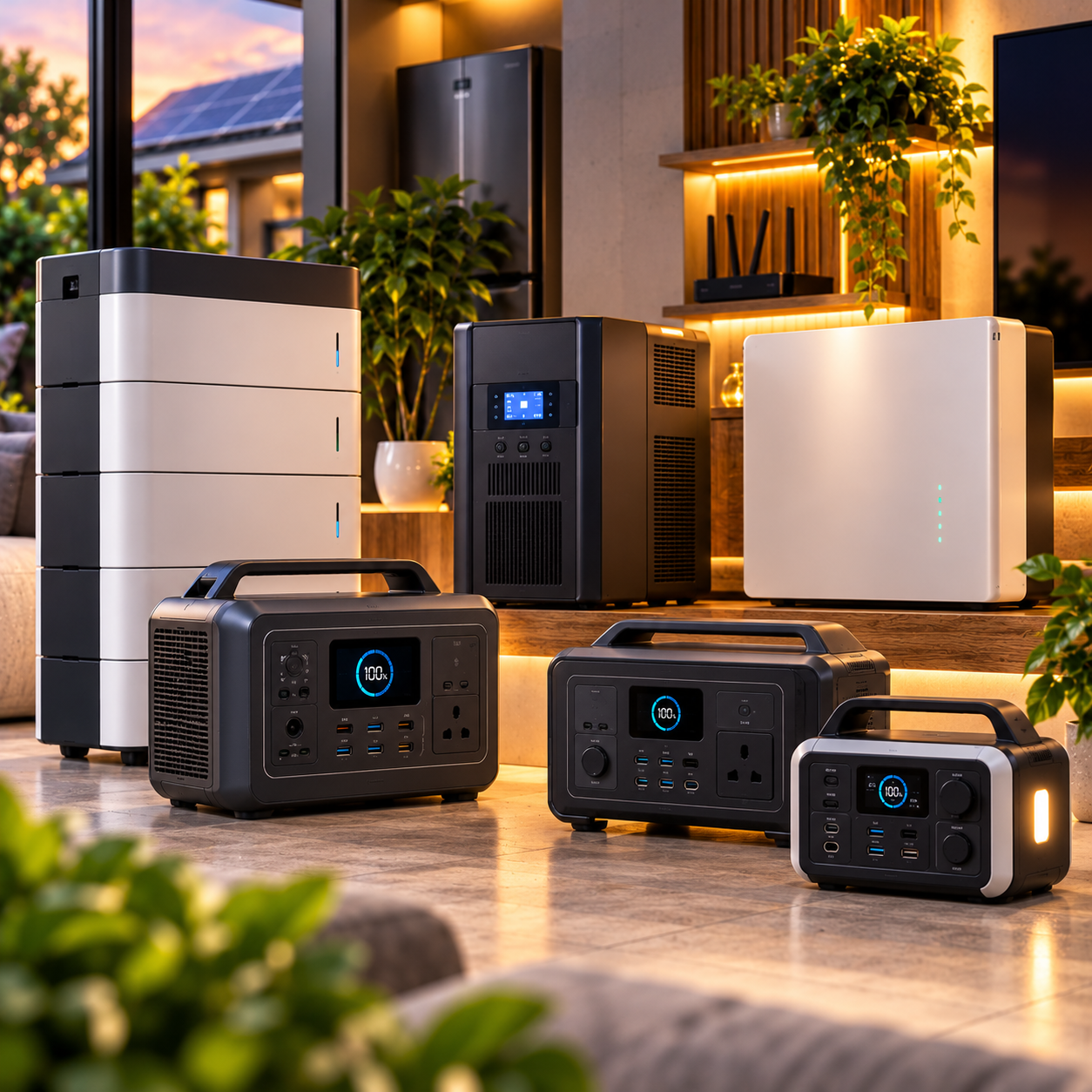 Hybrid solar inverters, single-phase inverters and home backup power inverter solutions at mUther South Africa