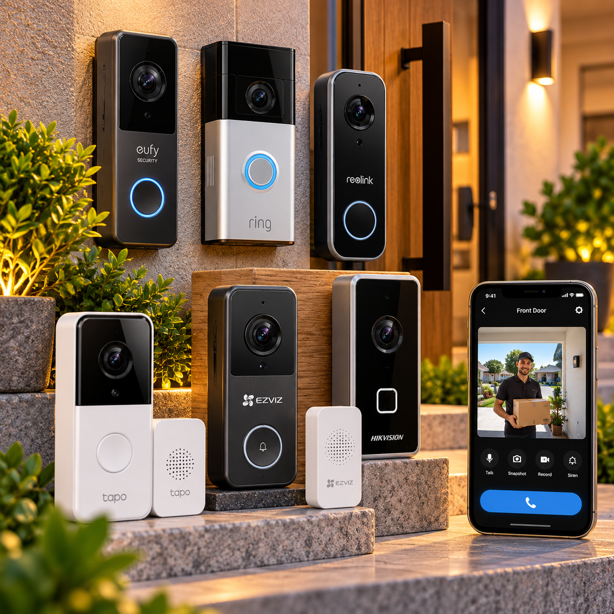 Smart video doorbells, WiFi doorbells and doorbell cameras at mUther South Africa