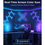 Govee Gaming Light Bars Pro | RGBIC Smart Gaming & Desktop Ambient Lighting - Image 9