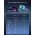 Govee AI Sync Box Kit 2 with RGBIC LED Strip & Light Bars for 27–34 Inch PC Monitors - Image 7