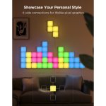 Govee Smart Mini Panel Lights Extension Kit | 6 RGBIC LED Panels - Image 2
