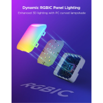 Govee Smart Mini Panel Lights Extension Kit | 6 RGBIC LED Panels - Image 7