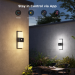 Govee Smart Outdoor Wall Light with Motion Sensor | RGBIC, IP65 & Matter - Image 6