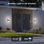 Govee Smart Outdoor Wall Light with Motion Sensor | RGBIC, IP65 & Matter - Image 7