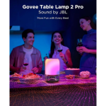 Govee Table Lamp 2 Pro x Sound by JBL | Smart RGBICWW LED Lamp with Bluetooth Speaker - Image 3