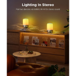 Govee Table Lamp 2 Pro x Sound by JBL | Smart RGBICWW LED Lamp with Bluetooth Speaker - Image 6