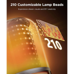Govee Table Lamp 2 Pro x Sound by JBL | Smart RGBICWW LED Lamp with Bluetooth Speaker - Image 5