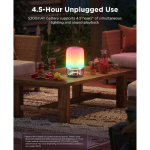 Govee Table Lamp 2 Pro x Sound by JBL | Smart RGBICWW LED Lamp with Bluetooth Speaker - Image 4