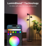 Govee Tree Floor Lamp | Modern 3-Head Smart LED Floor Lamp - Image 2
