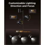 Govee Tree Floor Lamp | Modern 3-Head Smart LED Floor Lamp - Image 7