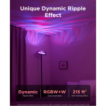 Govee Uplighter Floor Lamp H60B0 | 3-in-1 Smart RGBIC Ripple Lighting - Image 7