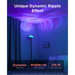 Govee Uplighter Floor Lamp H60B0 | 3-in-1 Smart RGBIC Ripple Lighting - Image 8