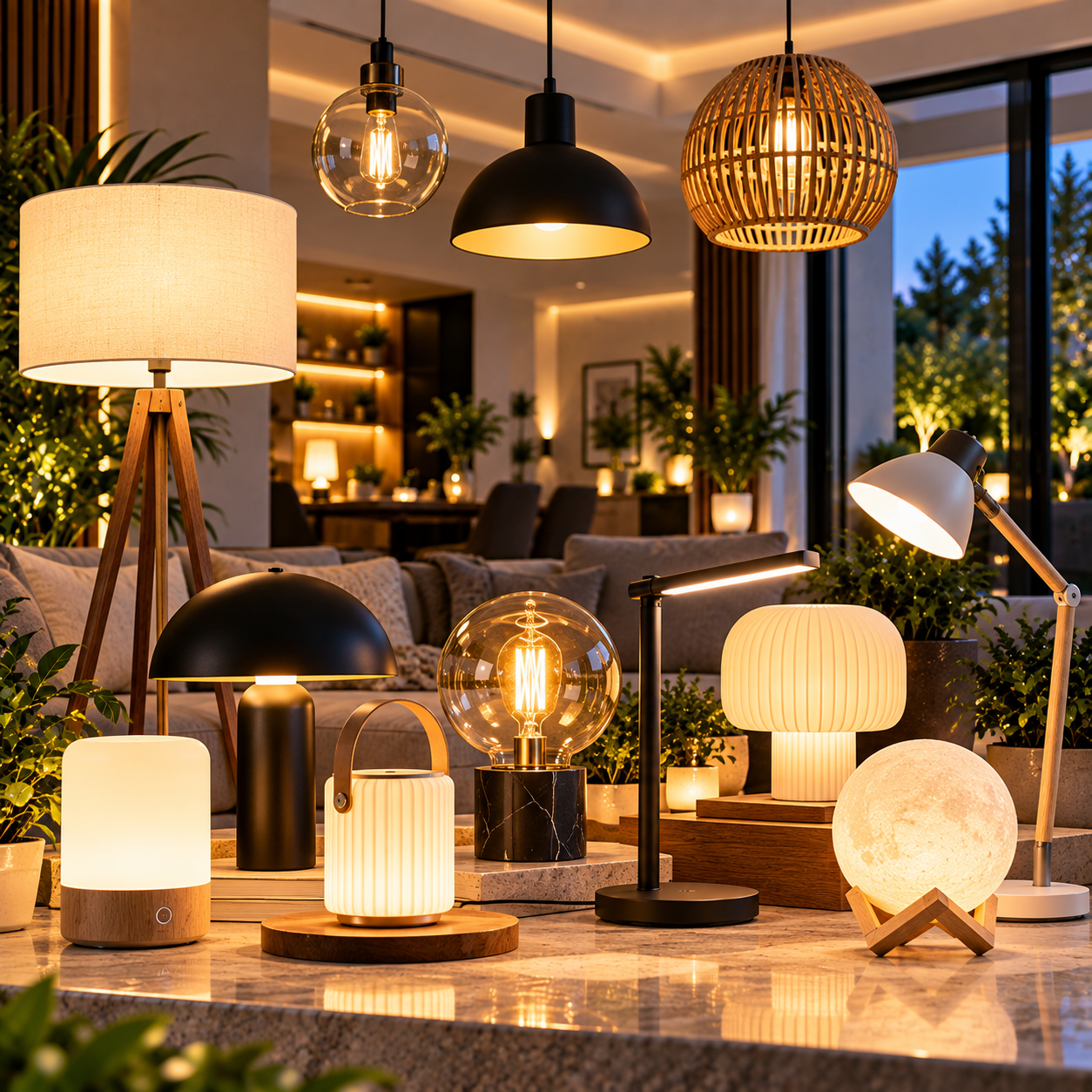 Smart lamps, LED table lamps and ambient lighting at mUther South Africa
