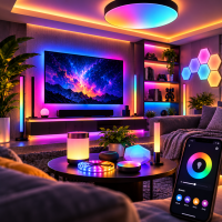 Smart multimedia lighting, RGB TV backlights, LED light bars and entertainment lighting at mUther South Africa