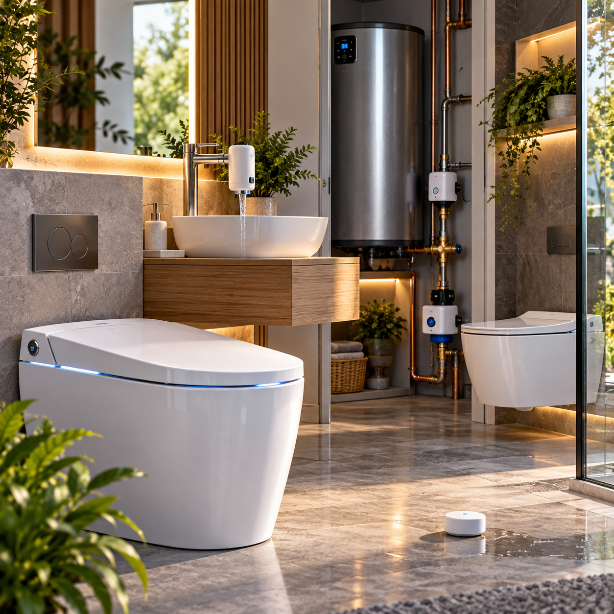 Smart plumbing, bathroom technology and intelligent water solutions at mUther South Africa
