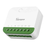 Compact SONOFF MINI Duo dual-channel smart switch module