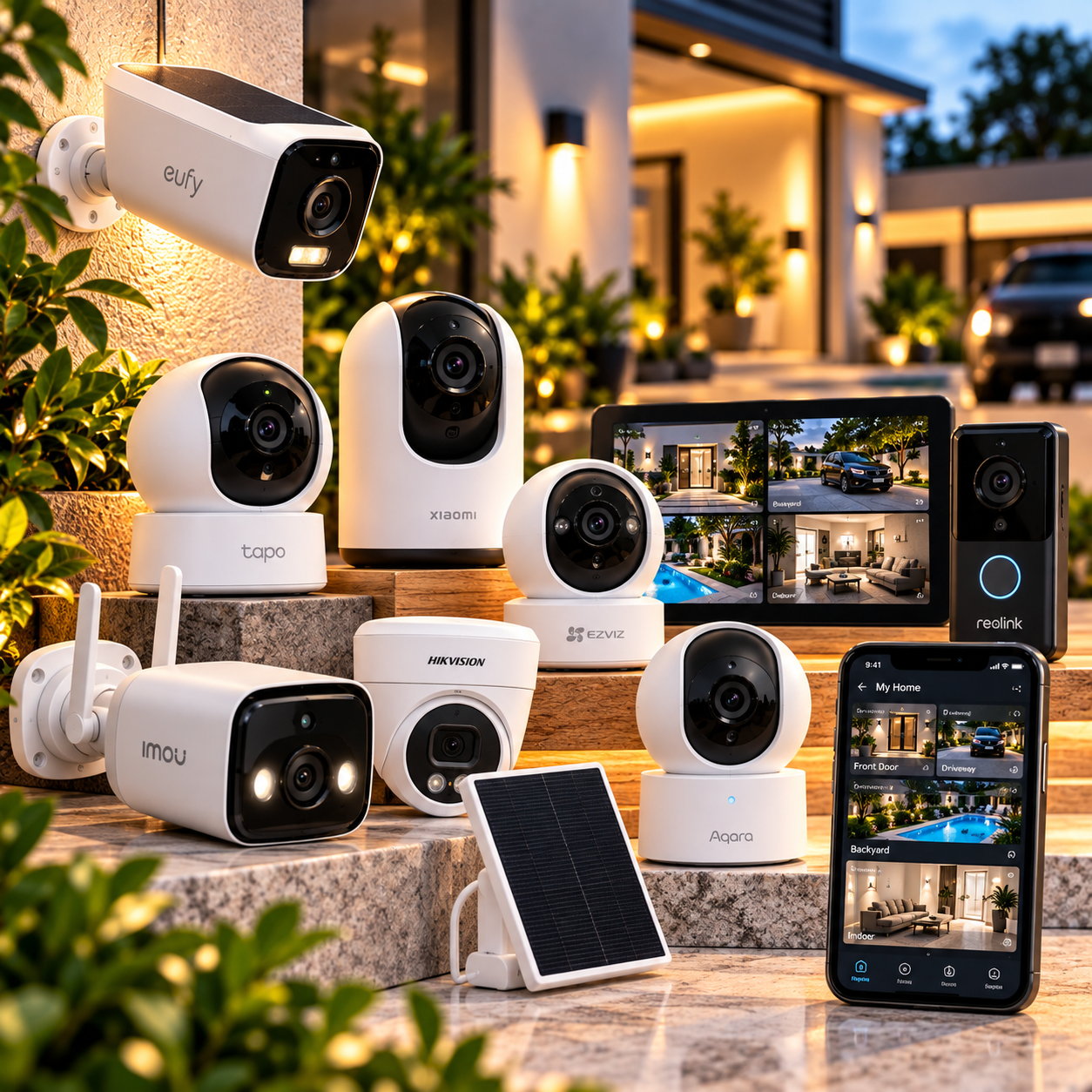 Smart security cameras, WiFi security cameras and home surveillance cameras at mUther South Africa