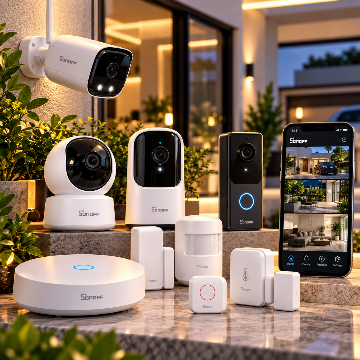 Smart home security systems, sensors and connected security devices at mUther South Africa