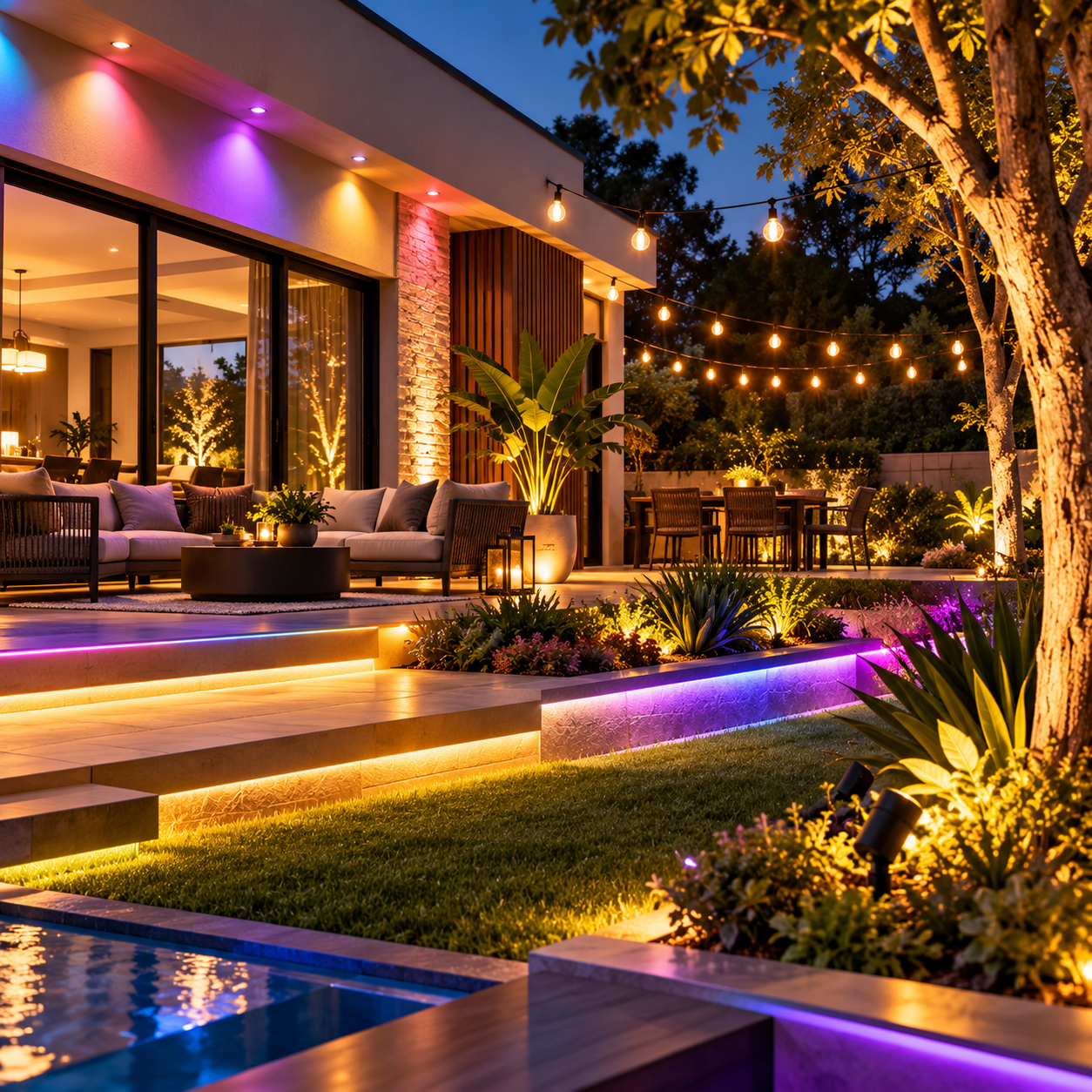 Outdoor lighting, smart garden lights and LED outdoor lights at mUther South Africa