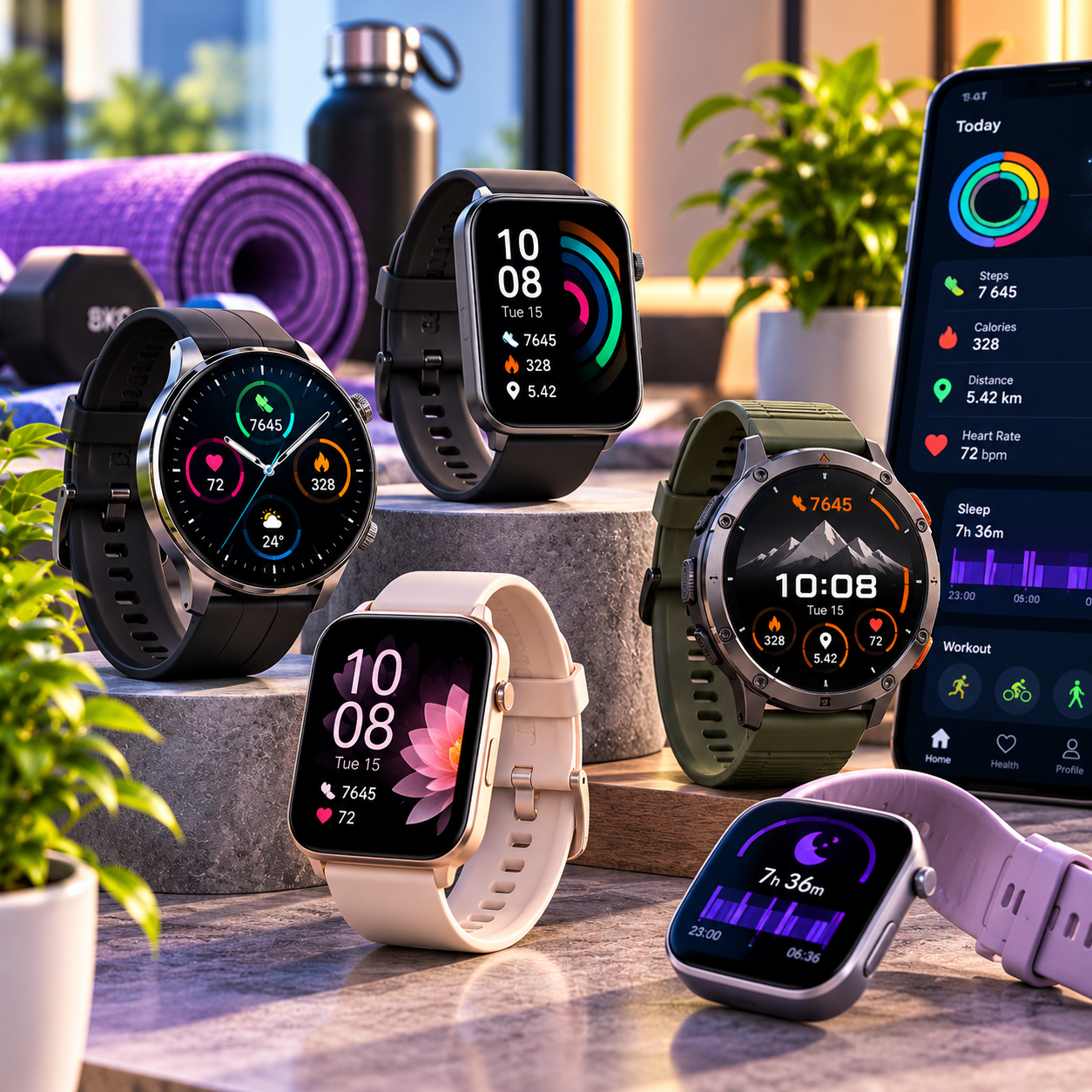 Smart watches, fitness tracking watches and Bluetooth wearable technology at mUther South Africa
