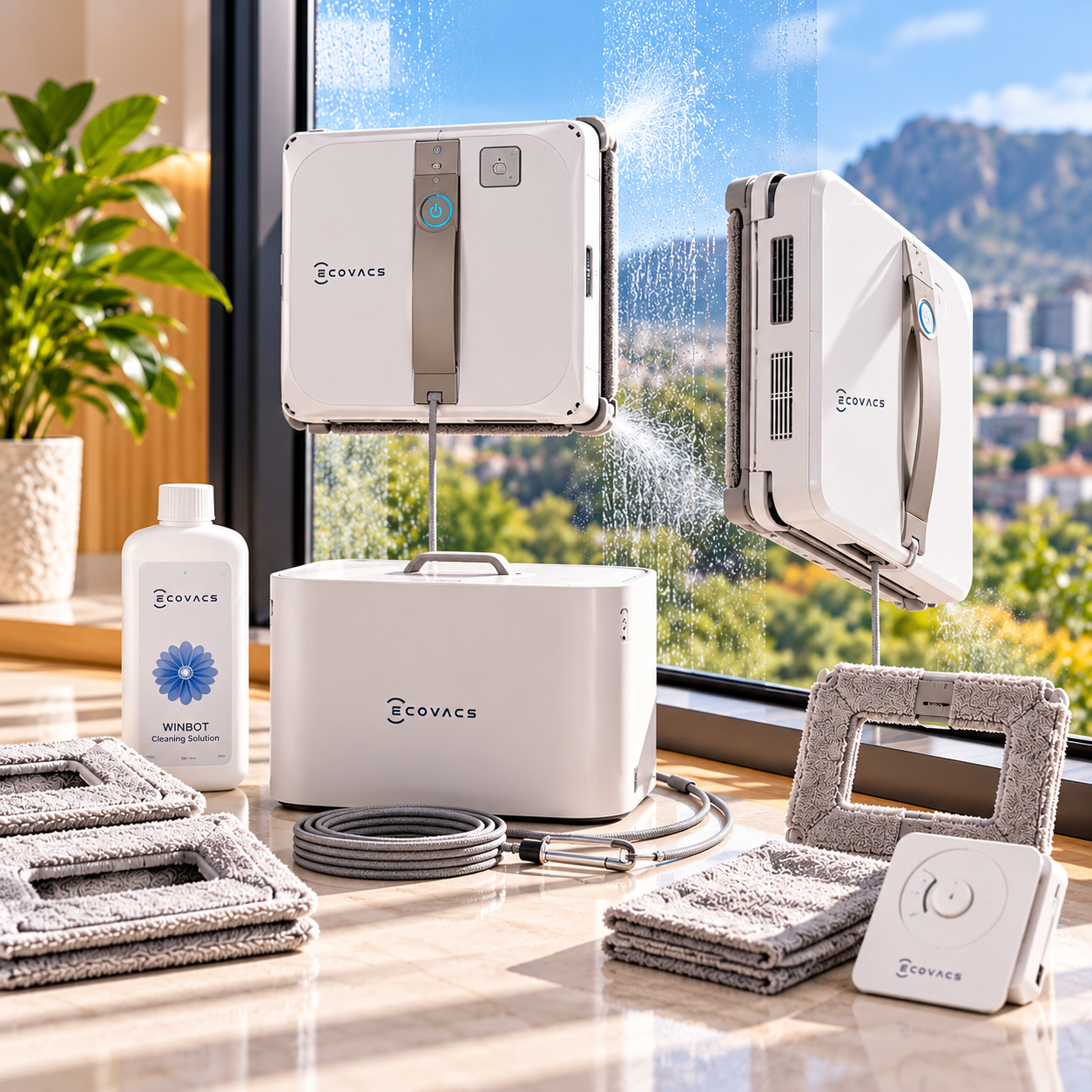 Robot window cleaners and automatic window cleaning technology at mUther South Africa